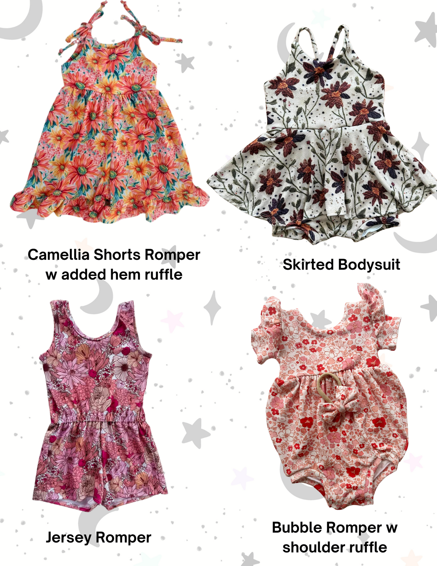 SHOP ONE PIECES AND ROMPERS