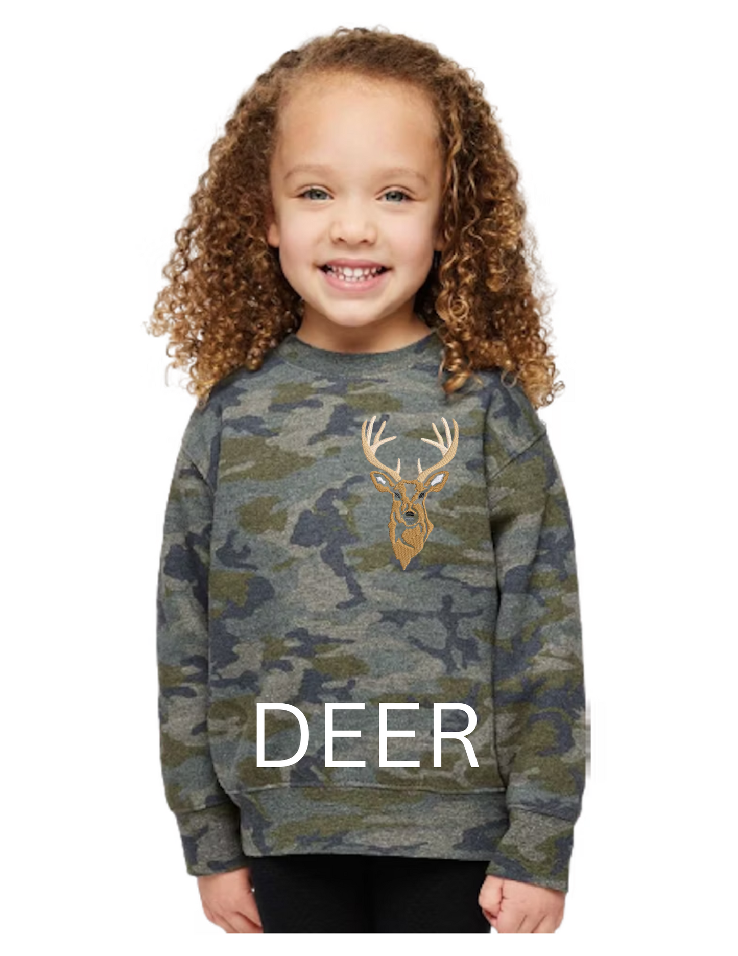 Toddler (2T-7) Embroidered Sweatshirts