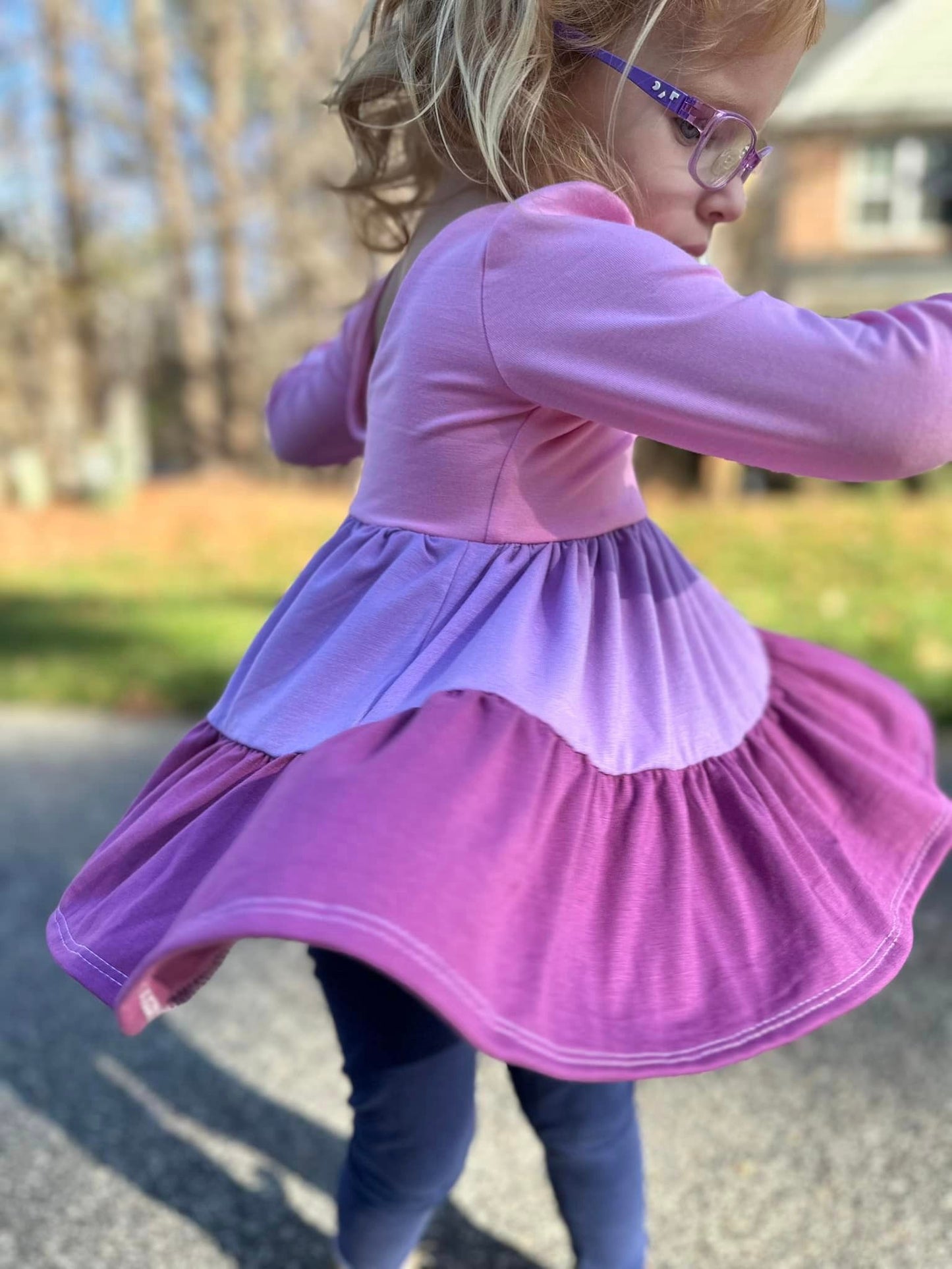 Tiered Magnolia Peplum Top or Dress