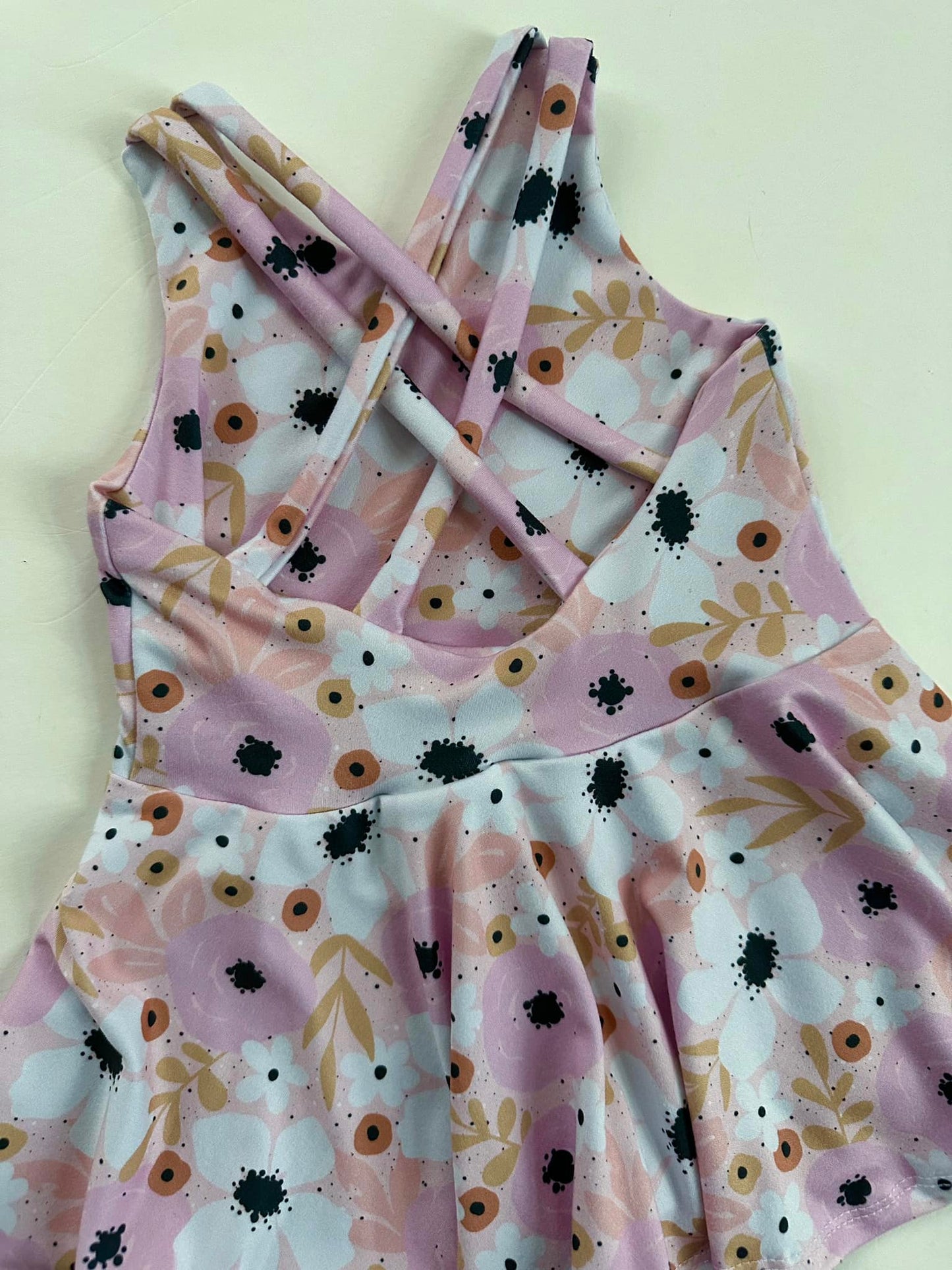 Easter Floral Tigerlily Peplum or Dress