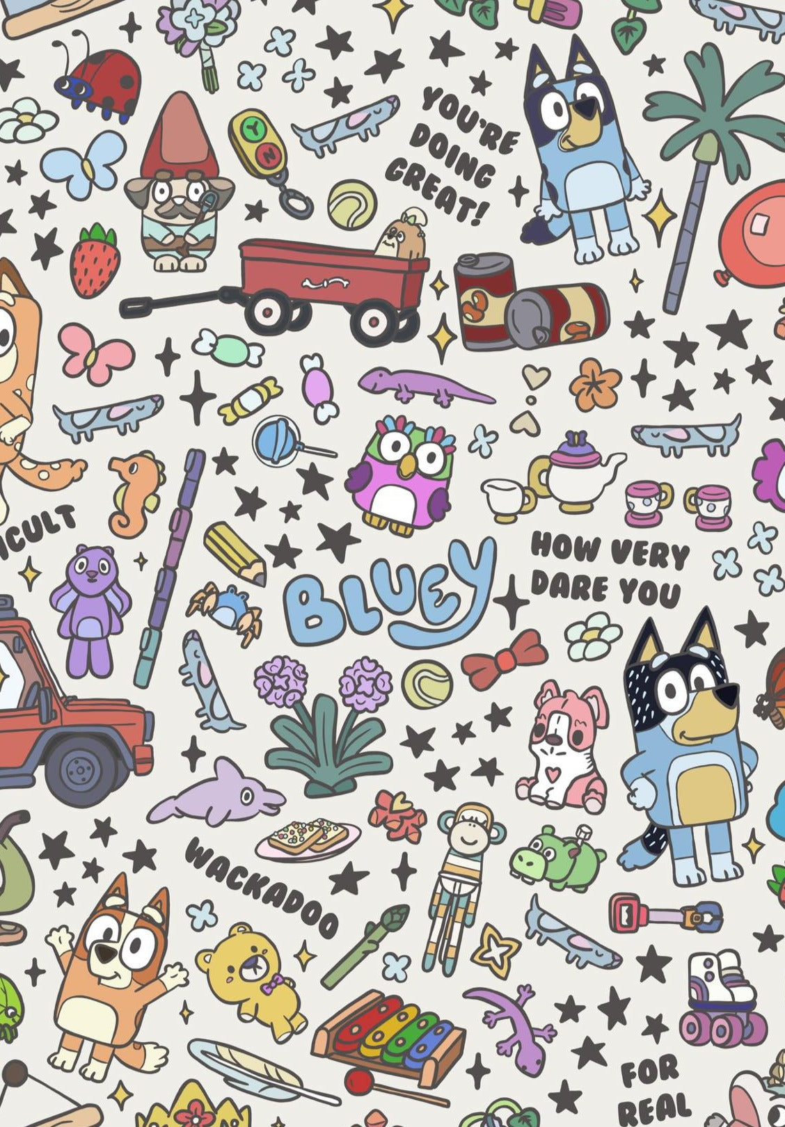 Neutral Bluey- Pick Your Style