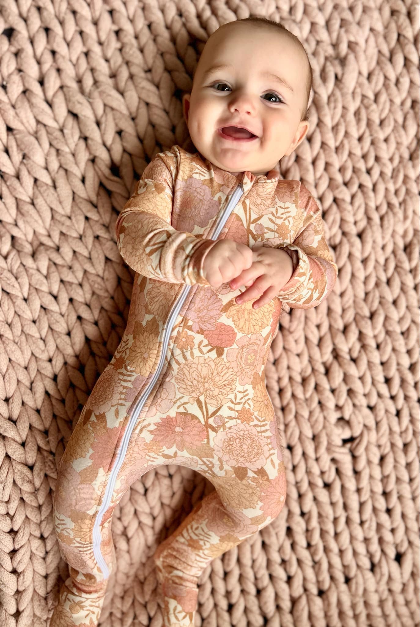 Boho Floral / Fox and Bear / Dino Bamboo Cotton Zippy