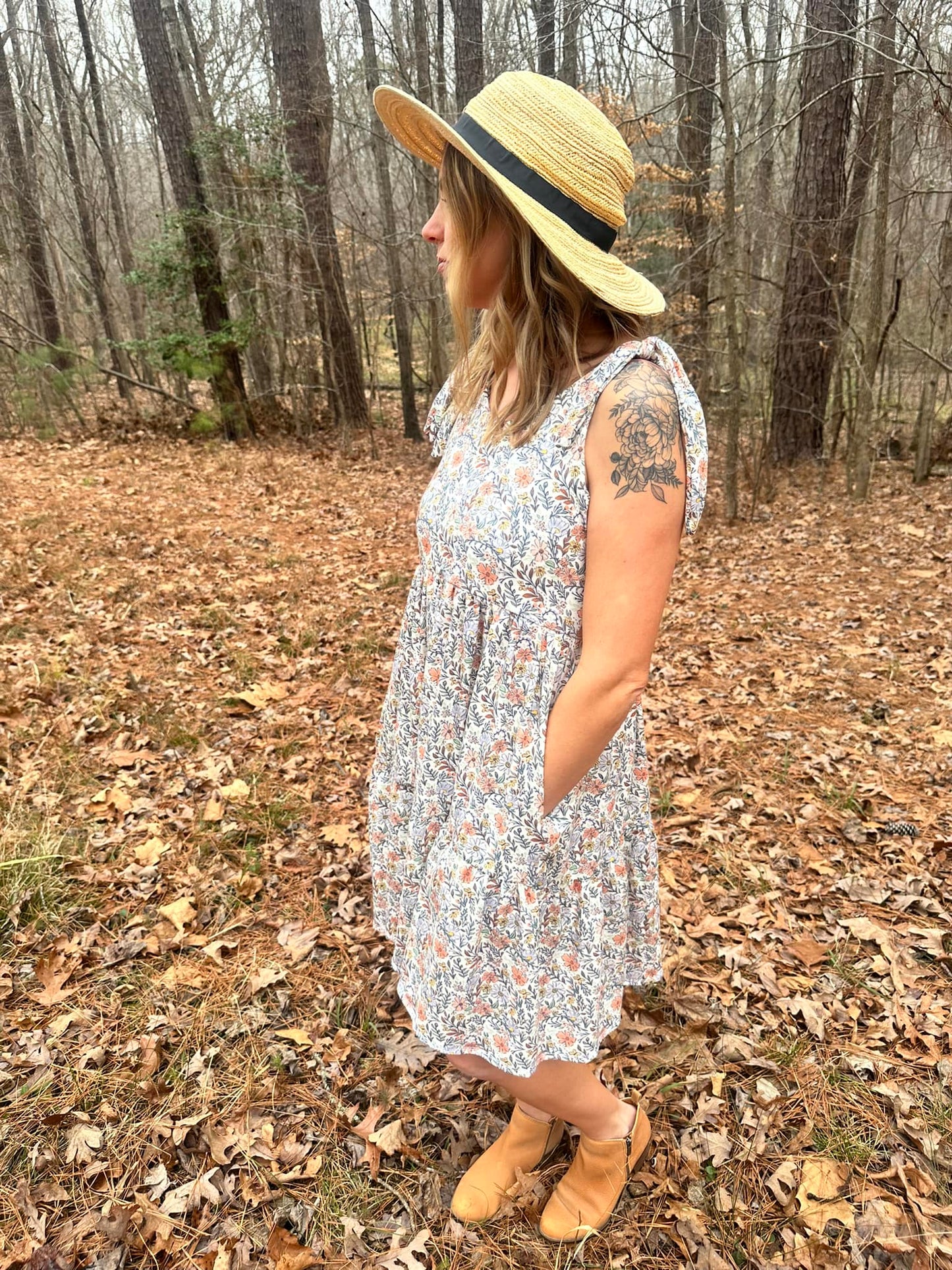 Adult Tiered Dress