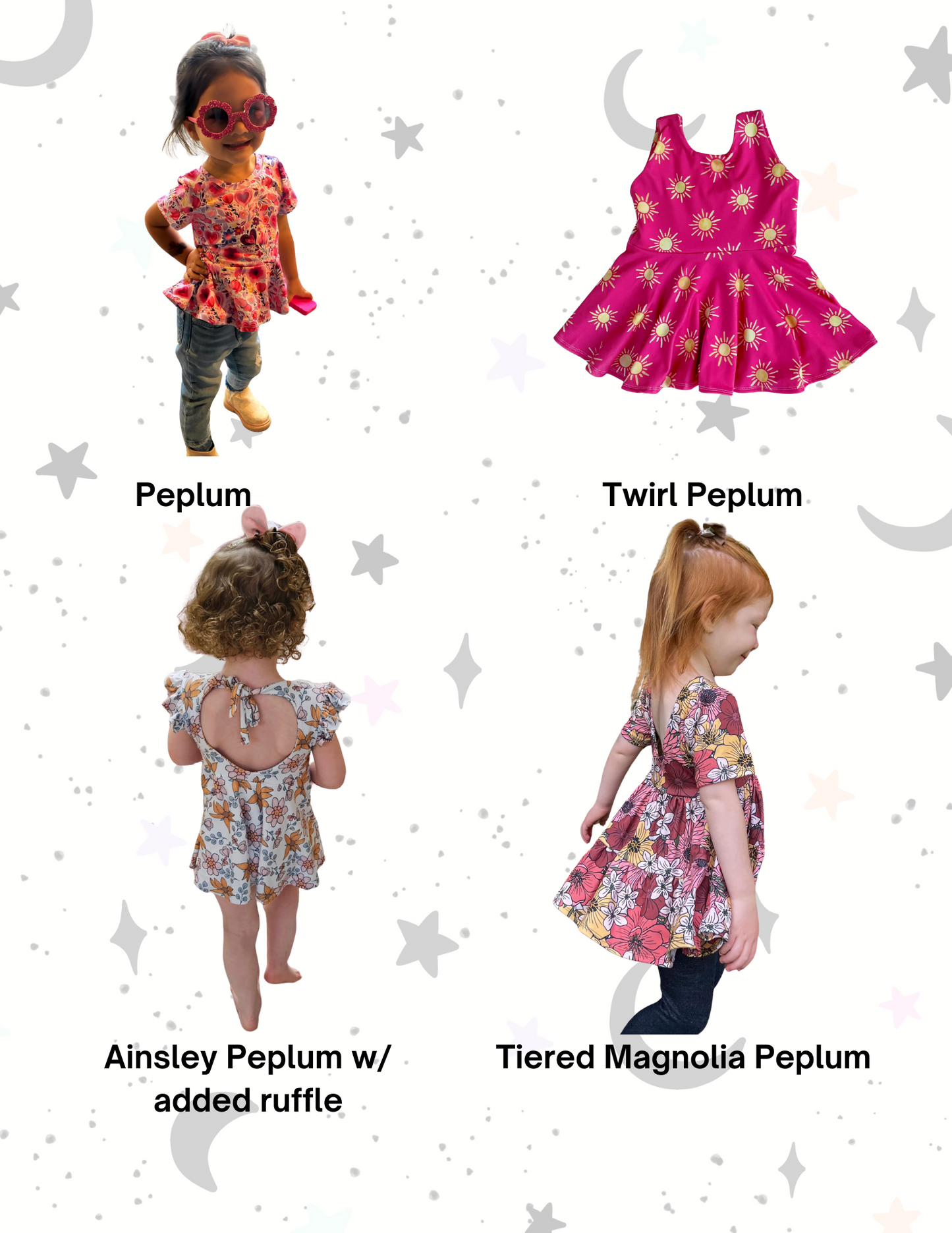 SHOP PEPLUM TOPS