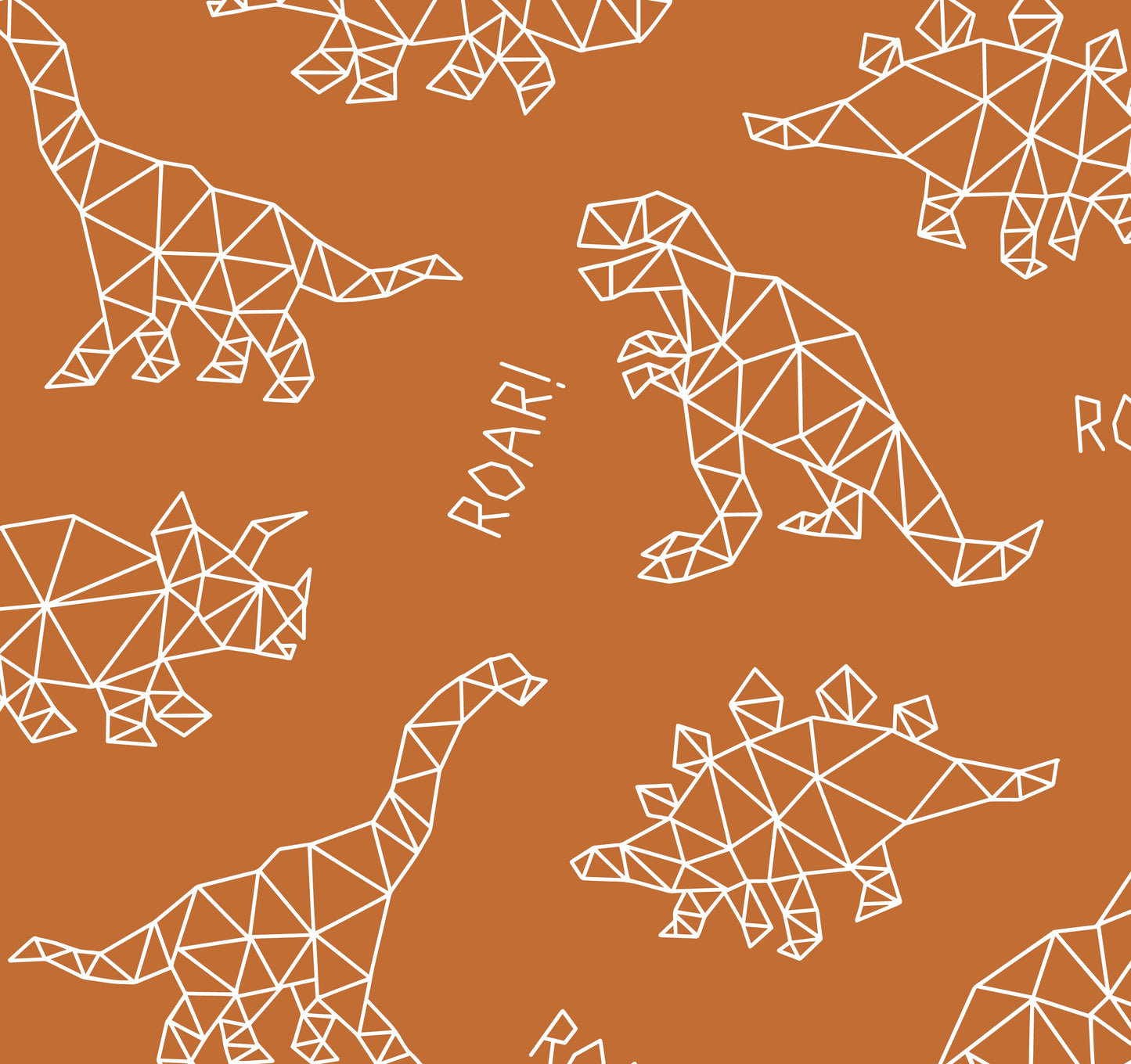 Orange Dino- Pick Your Style