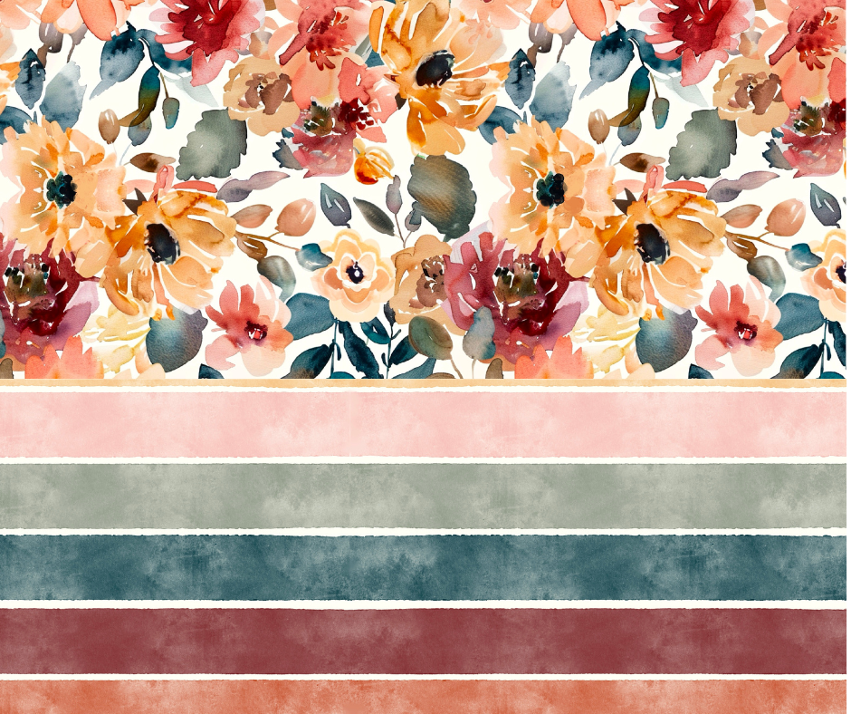 Floral and/or Stripe- Pick Your Style