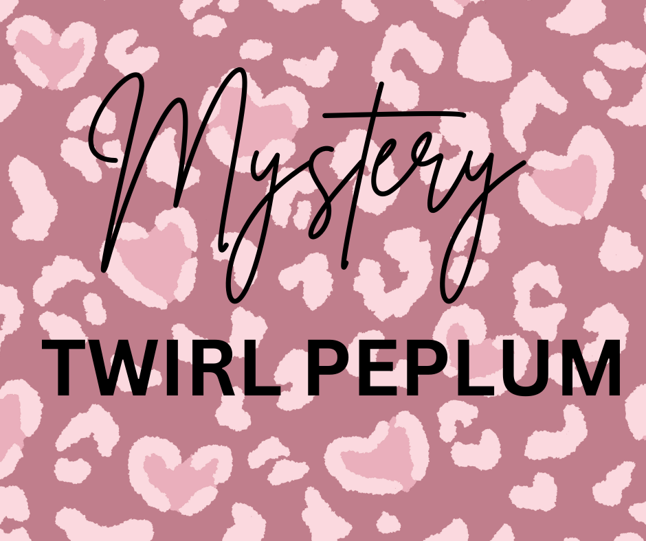Mystery Twirl Peplum