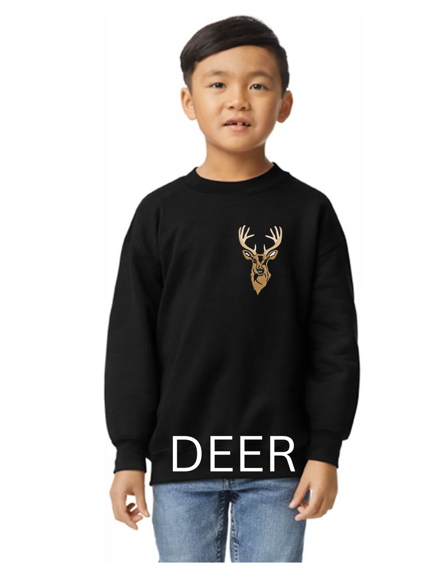 Youth Embroidered Sweatshirts