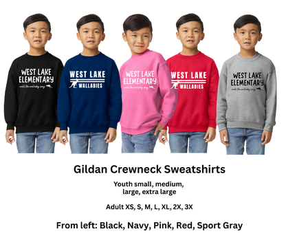 WLES: Graphic Crewneck Sweatshirts