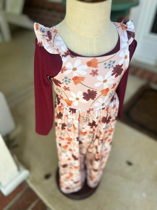 Wide Leg Pant Romper and Leo