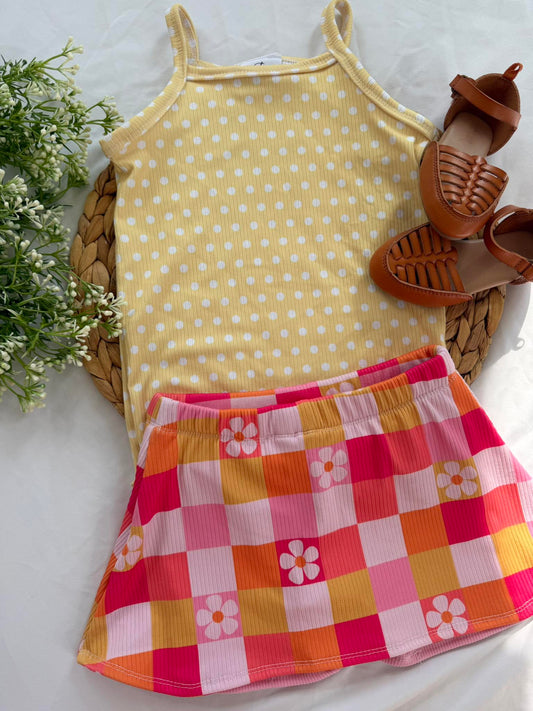Cami and Skort Set MADE TO ORDER