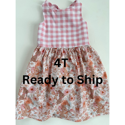 4T RTS Cotton Poplin Sundress