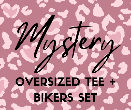 Mystery Oversized Tee and Biker Sets