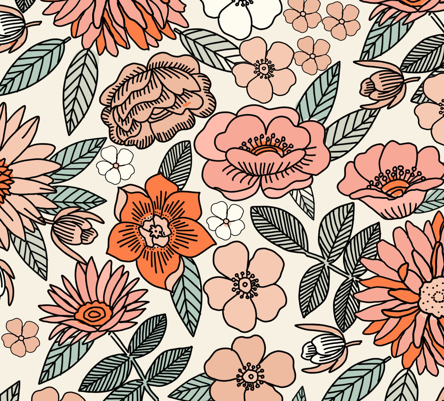 Retro Floral
